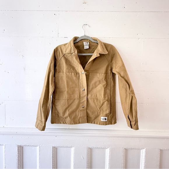 The North Face Jackets & Blazers - The North Face Tan Berkeley utility jacket size xs